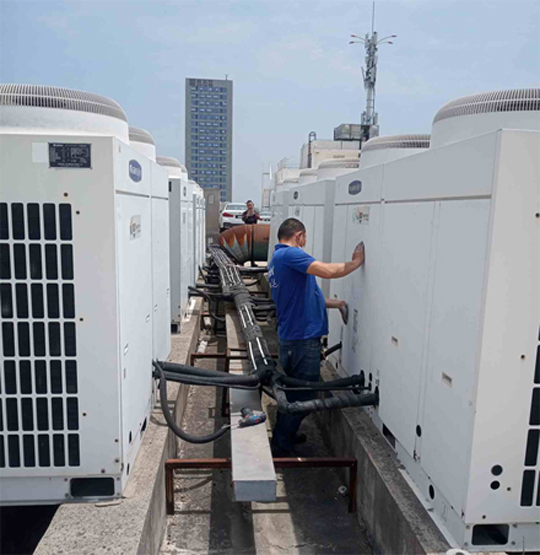 卫辉中央空调制热和不制冷系统维修方法